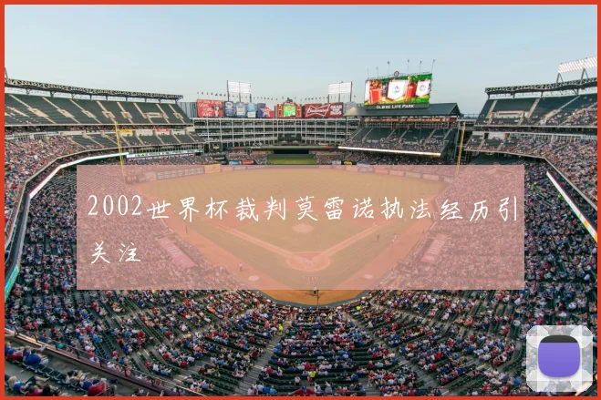 2002世界杯裁判莫雷诺执法经历引关注