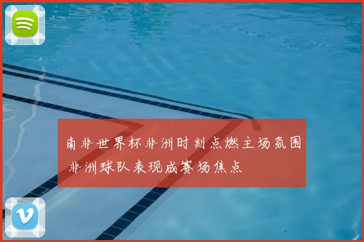 南非世界杯非洲时刻点燃主场氛围 非洲球队表现成赛场焦点